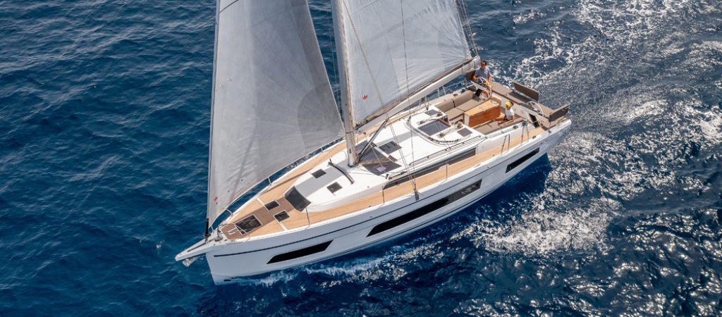 Le nouveau Dufour 41 du chantier Dufour Yachts, Palma le 20 juin 2023, Photo © Jean-Marie LIOT Images / Dufour Yachts
###
The new Dufour 41 from Dufour Yachts shipyard, in Palma on june 20, 2023, Photo © Jean-Marie LIOT Images / Dufour Yachts